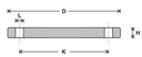 Flange (Blank) - Table D Steel Flanges