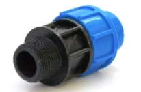 CMA063050 Male Adaptors 63mm x 50mm Compression Fitting 16 Bar