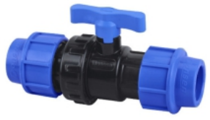 CSUBV063 Single Union Ball Valve 63mm Compression Fitting 16 Bar