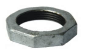 Back Nut Galvanised Malleable Fitting