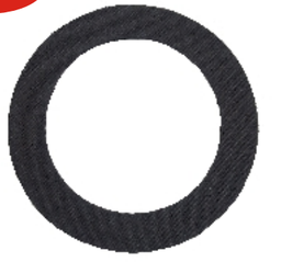 Rubber Insertion Ring - Solvent Stub only Steel Flanges